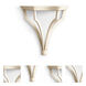 Chelsea House 13 inch Antique Cream Wall Bracket Wall Light, Medium