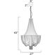Chantilly 12 Light 27 inch Polished Nickel Single-Tier Chandelier Ceiling Light