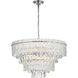 Emilia 8 Light 25 inch Chrome Chandelier Ceiling Light