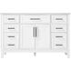 Virginia 54 X 35 inch White Bathroom Vanity Cabinet