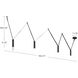 Mason LED 72 inch Urban Bronze Linear Pendant Ceiling Light
