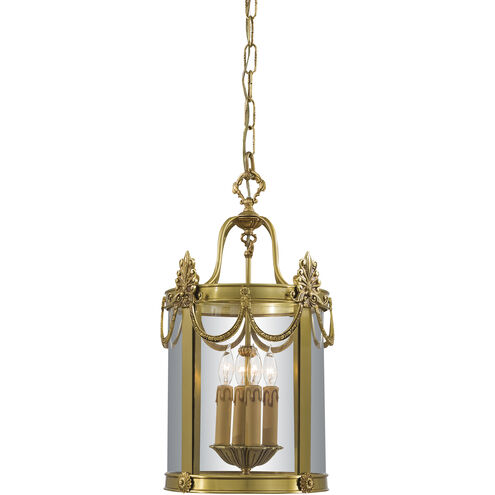 Jonathan 4 Light 12 inch Dore Gold Foyer Pendant Ceiling Light
