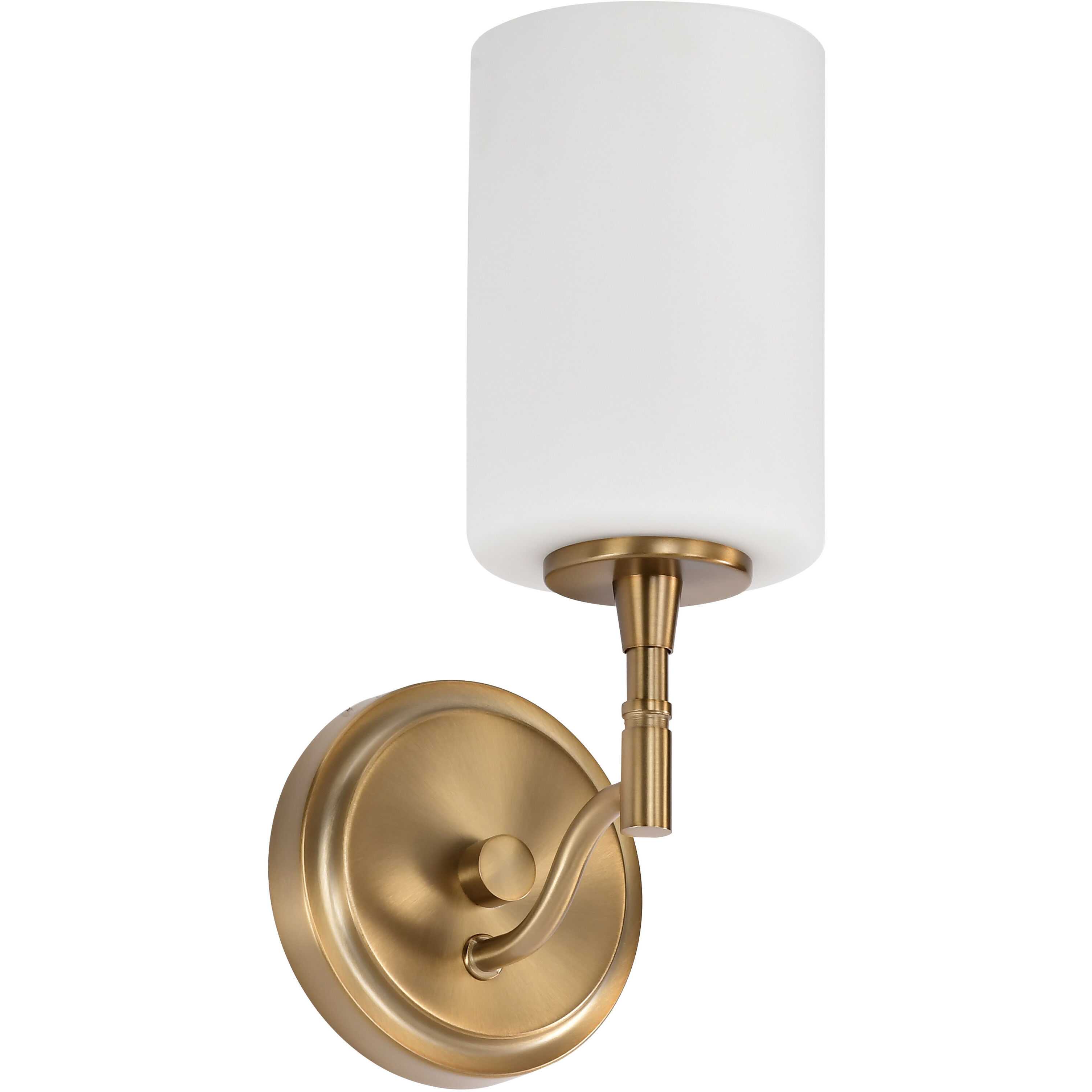 Liam 4.75 inch Burnished Brass Vanity Wall Light