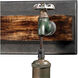 Cocalico 4 Light 26 inch Multi Tone Weathered Vanity Light Wall Light