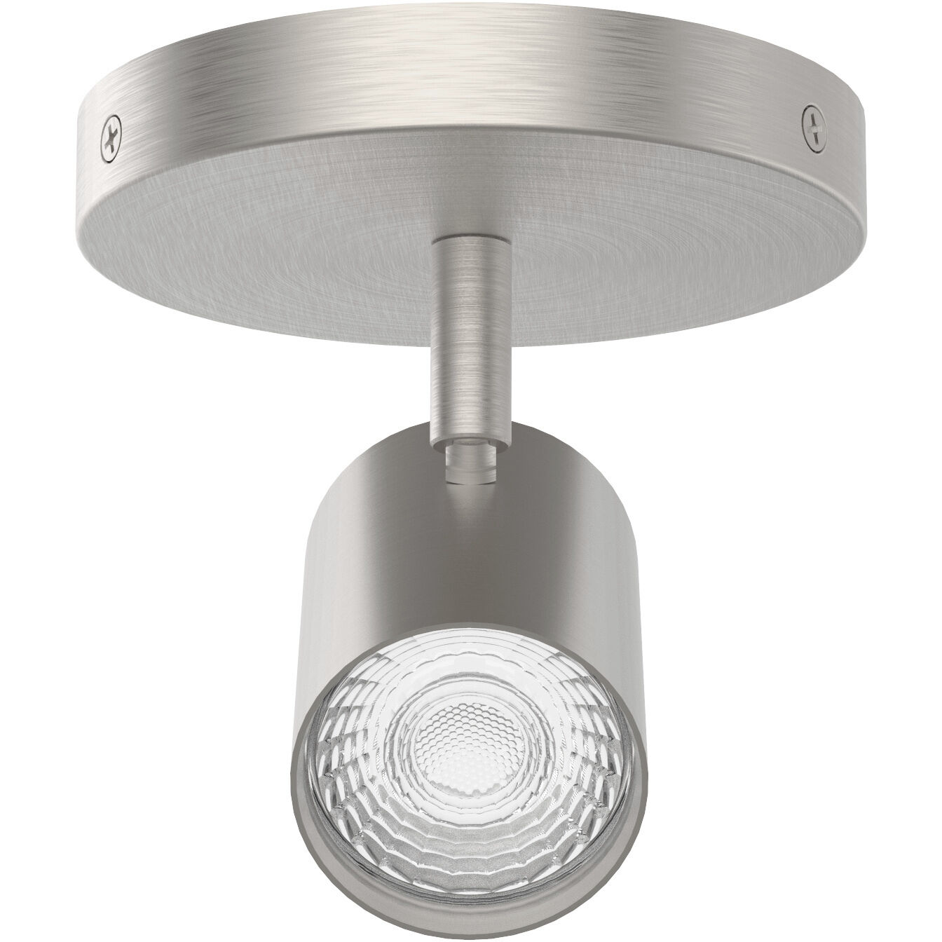 Pipe 1 Light 120 Brushed Nickel Track Lighting Ceiling Light, WAC Limited