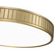 Madison LED 20.5 inch Modern Gold Flush Mount Ceiling Light