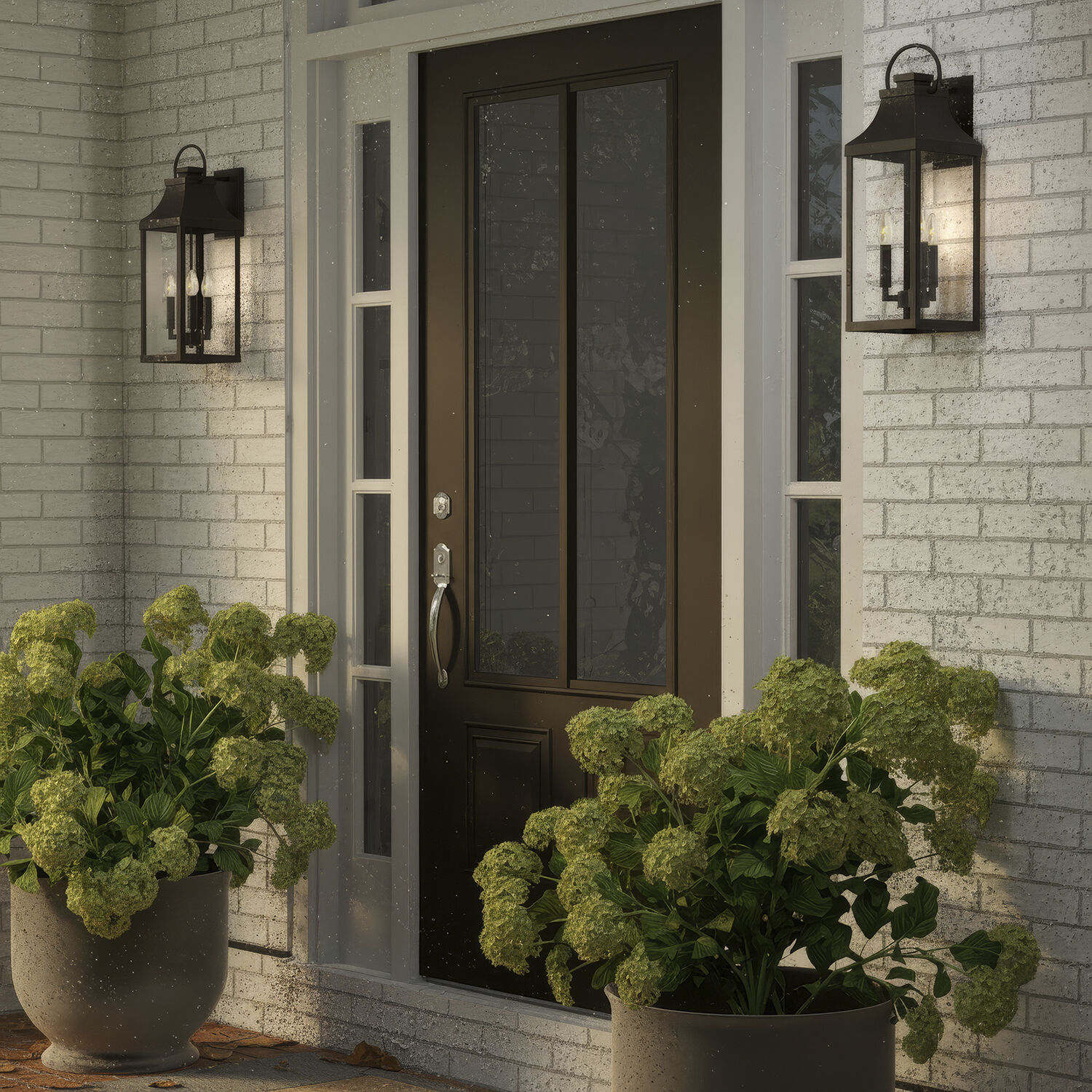 Bradford 3 Light 24 inch Oiled Bronze Outdoor Wall Lantern in Incandescent