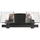 Drysdale 2 Light 14.5 inch Coal Bath Vanity Light Wall Light