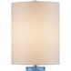 Aquaviva 27.75 inch 150.00 watt Blue/Clear/Polished Nickel Table Lamp Portable Light