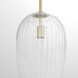 Southport 1 Light 9 inch Aged Brass Pendant Ceiling Light, Small