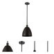 Ballston Dome 1 Light 9 inch Oil Rubbed Bronze Pendant Ceiling Light