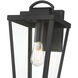 Brenwick 1 Light 14.5 inch Powder Coated Black Outdoor Wall Sconce