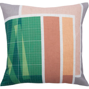 Tomar 20 inch Multi-Color Pillow