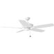 Colony 52 52 inch Matte White Ceiling Fan