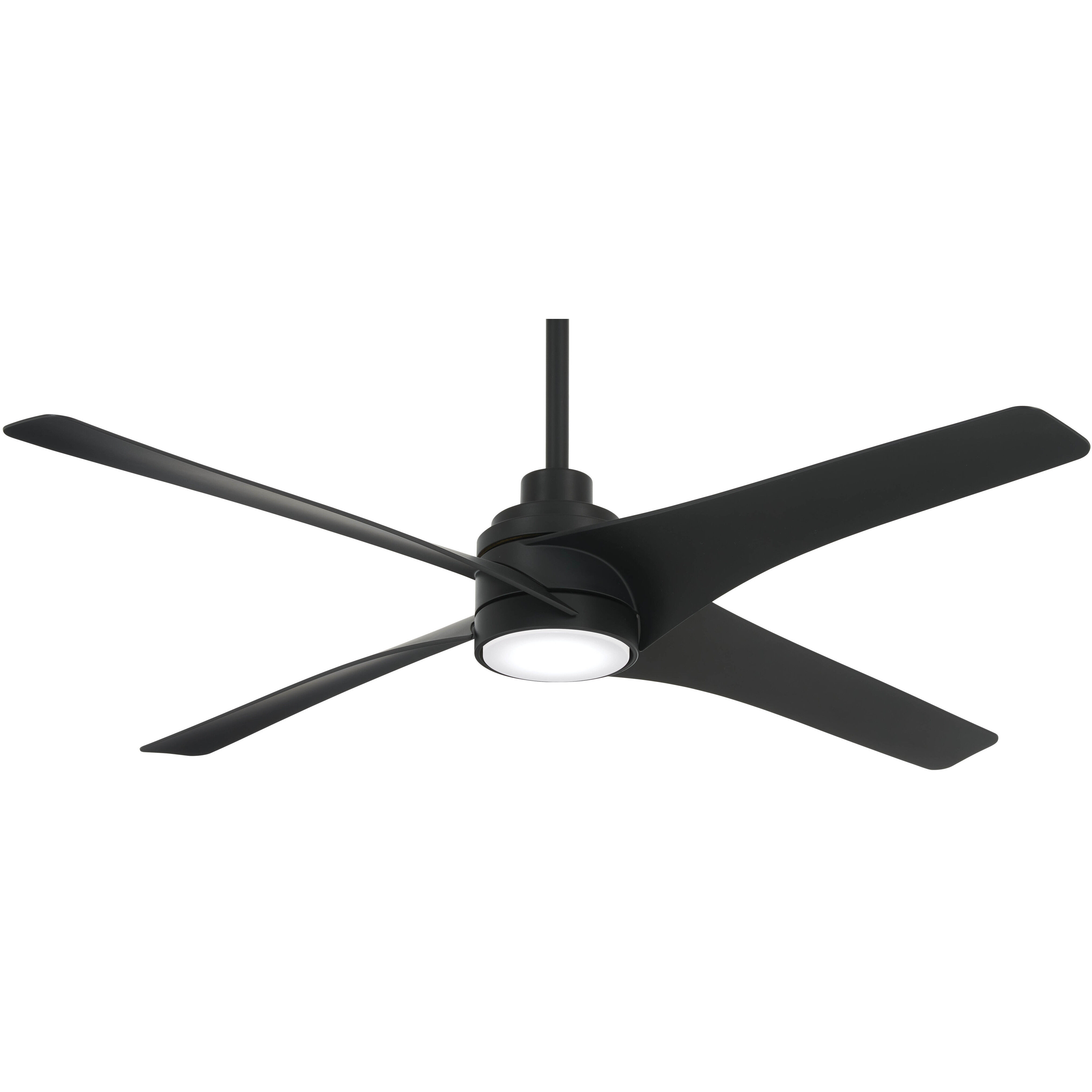 Swept 56 inch Coal Ceiling Fan