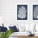 Waterside Collection Blue Framed Art