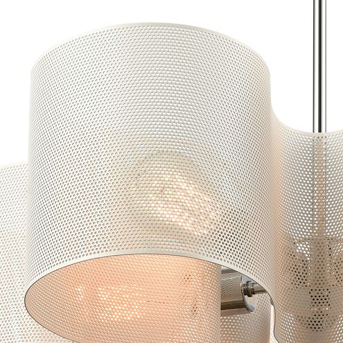 Santa Barbara 5 Light 24 inch Polished Chrome Chandelier Ceiling Light