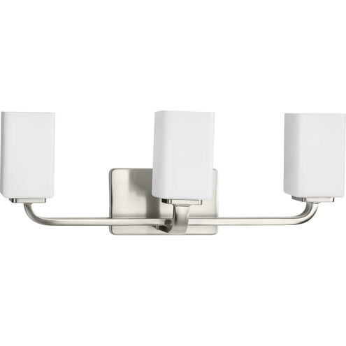 Cowan 3 Light 24 inch Brushed Nickel Bath Vanity Wall Light