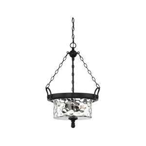 Amilla 3 Light 18 inch Natural Iron Inverted Pendant Ceiling Light
