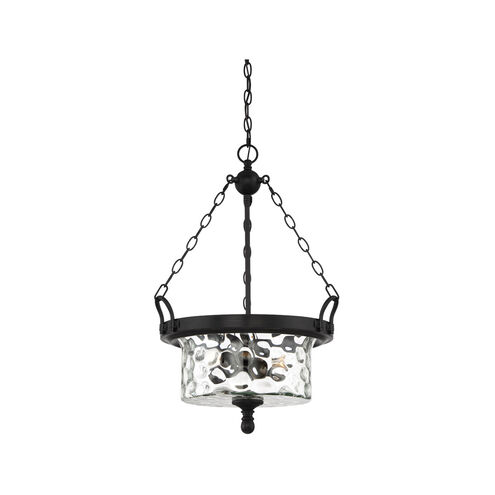 Amilla 3 Light 18 inch Natural Iron Inverted Pendant Ceiling Light