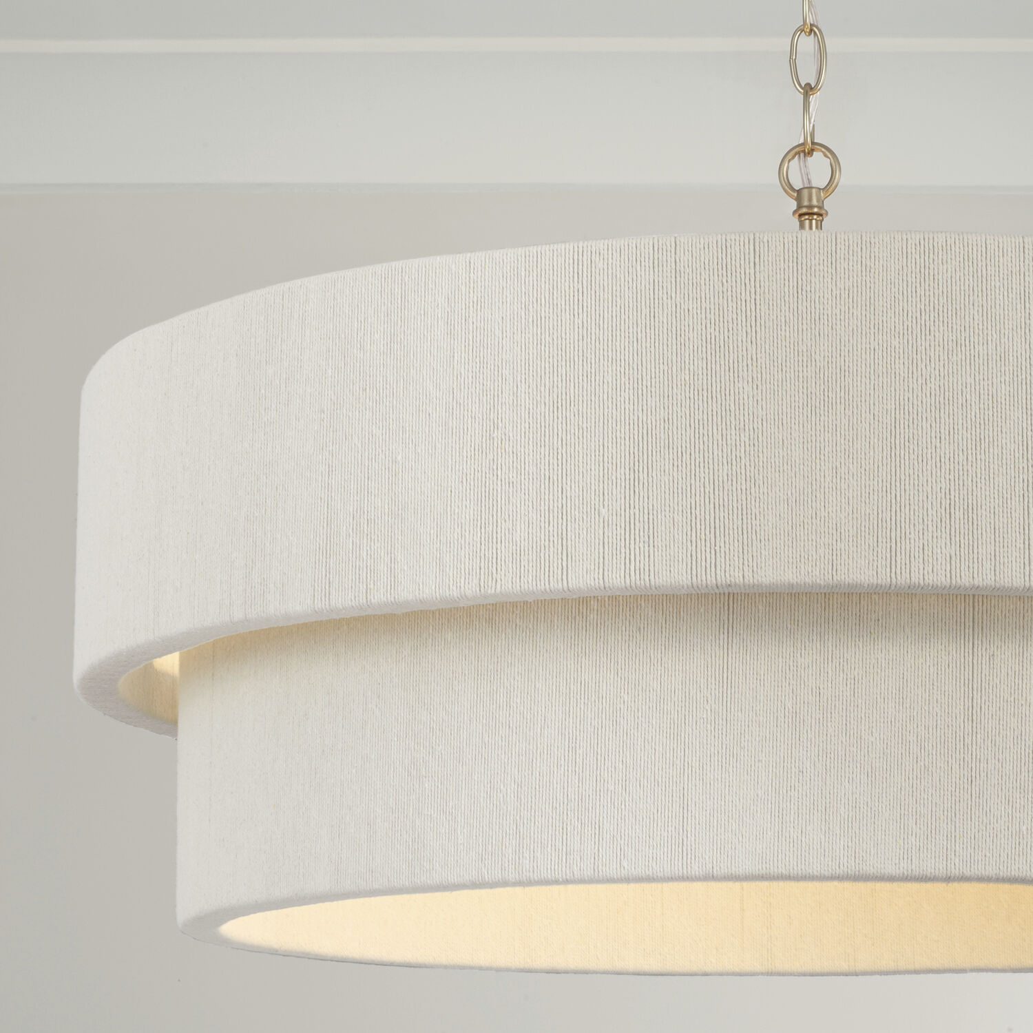 Delaney 4 Light 30 inch Matte Brass Pendant Ceiling Light