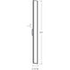 Gemini 1 Light 4.3 inch Black ADA Wall Sconce Wall Light