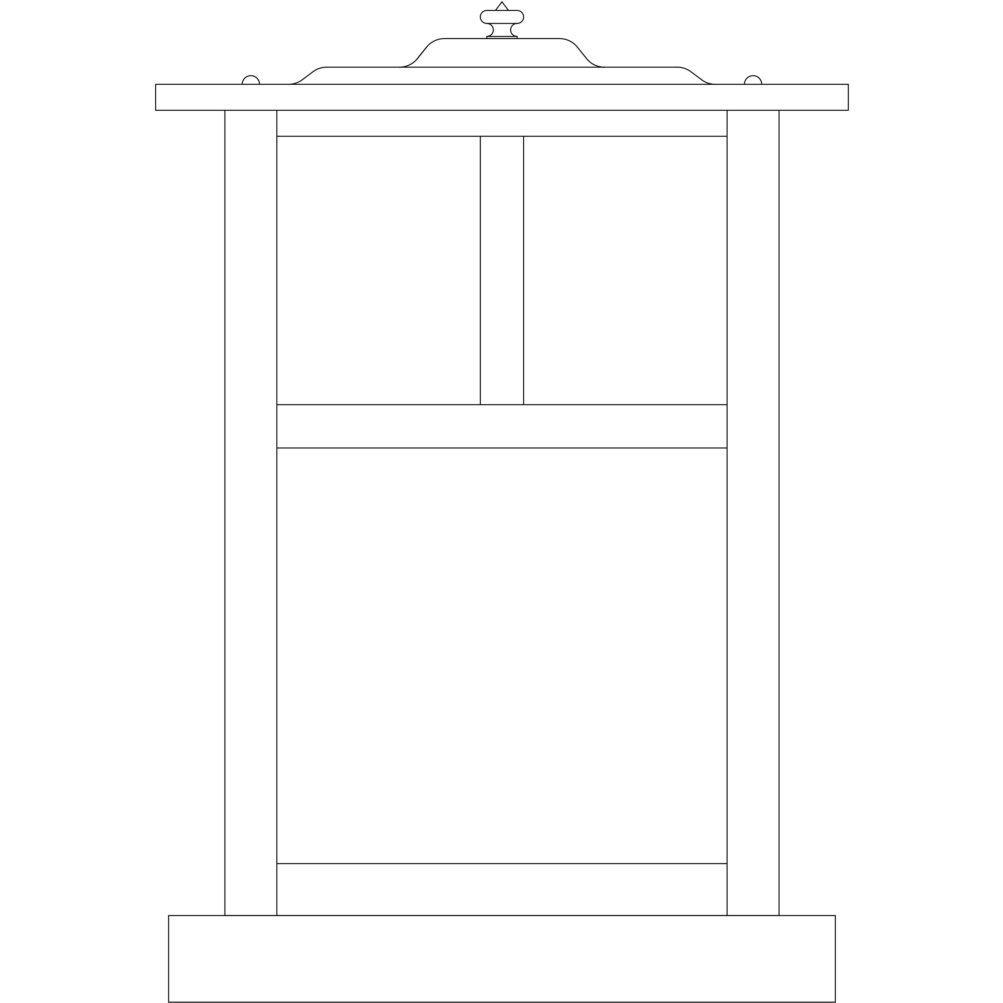 Mission 1 Light 14.75 inch Bronze Column Mount in Almond Mica, T-Bar Overlay
