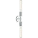 Lumi&egrave;re 2 Light 4.38 inch Chrome Bath Vanity Light Wall Light