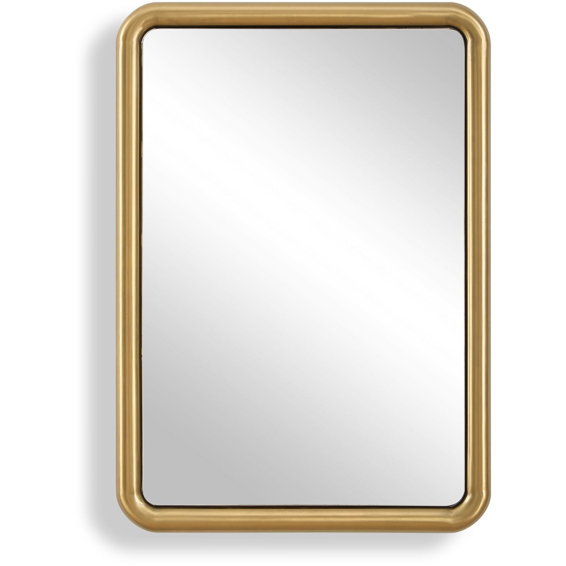 Atkinson 41 X 29 inch Antique Brass Mirror