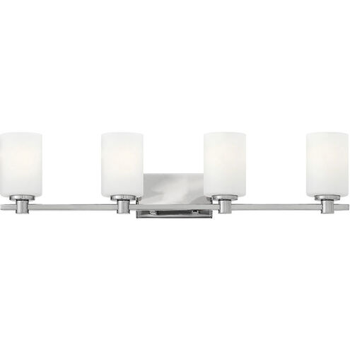 Karlie 4 Light 32 inch Chrome Vanity Light Wall Light