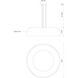 Beacon LED 24 inch Black Pendant Ceiling Light