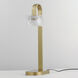 Elysian 22 inch 8.00 watt Natural Aged Brass Table Lamp Portable Light