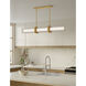 Lumina Island Light Ceiling Light in Legacy Brass