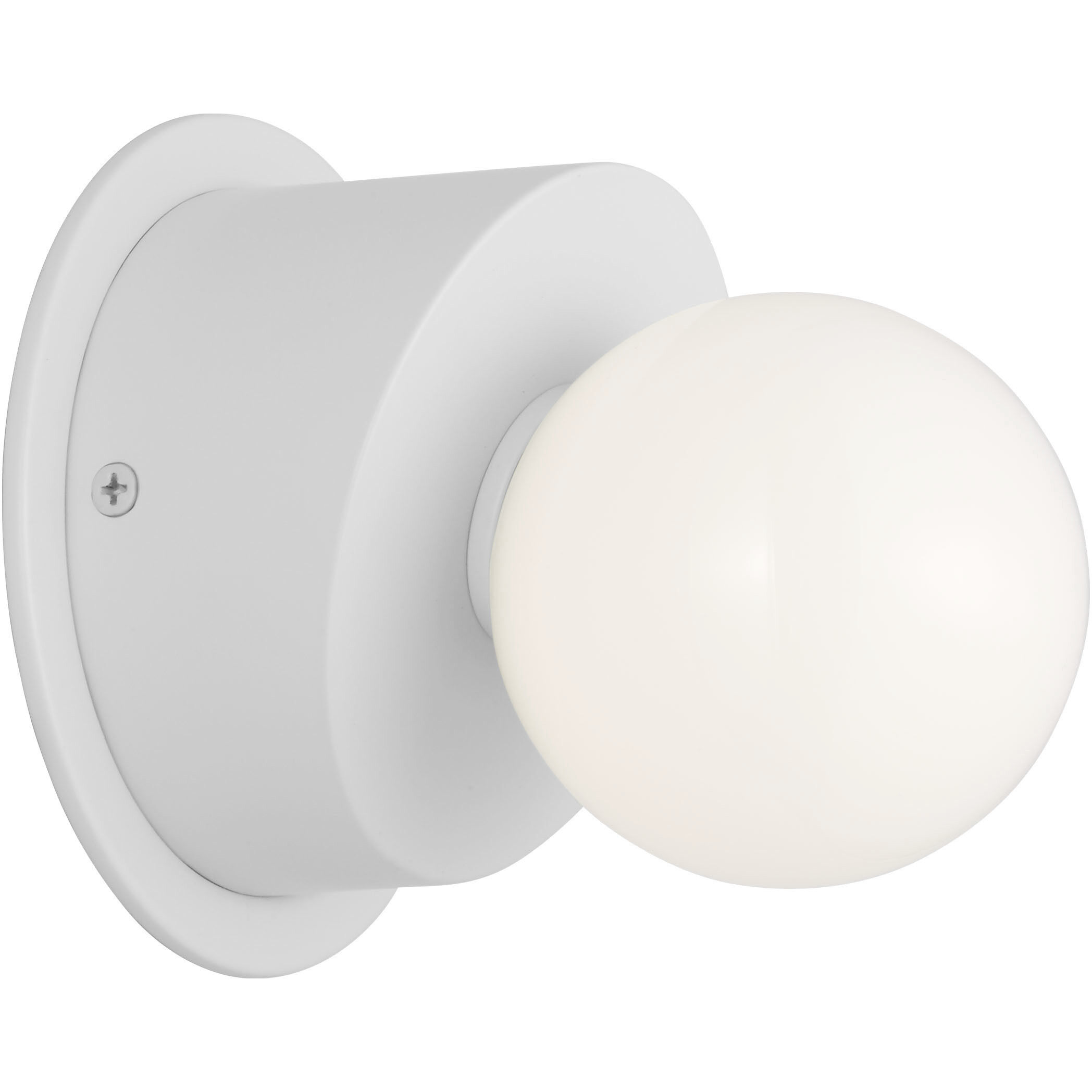 Kelly by Kelly Wearstler Nodes Sconce Wall Light in Matte White