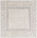 Bahar 63 X 63 inch Charcoal Rug in 5 Ft Square, Square