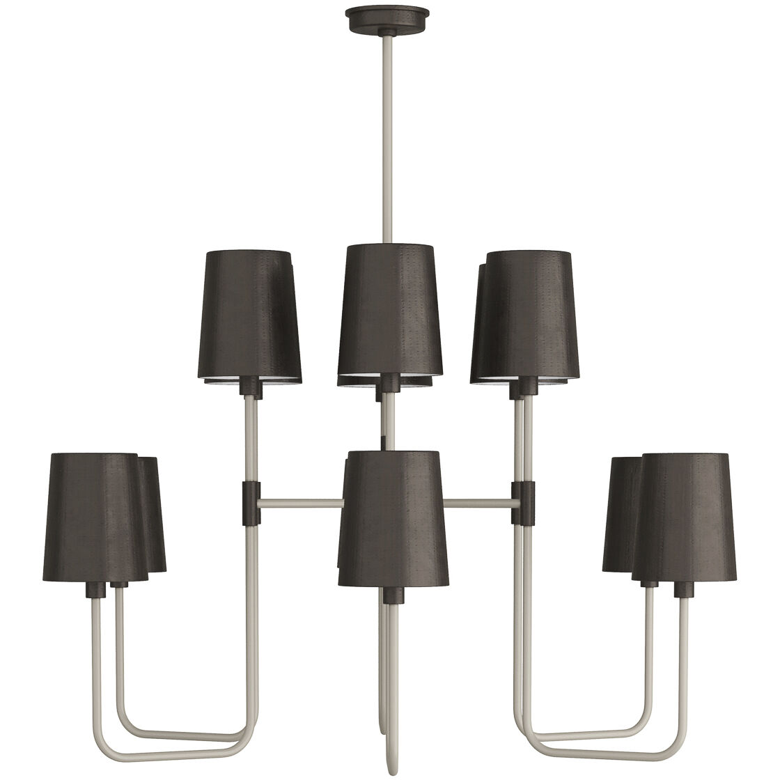 Bedford 12 Light 41.5 inch English Bronze Chandelier Ceiling Light