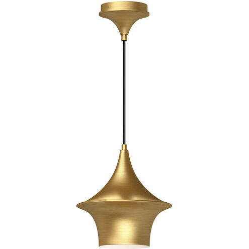 Alora Mood Emiko 1 Light 9.5 inch Brushed Gold Pendant Ceiling Light