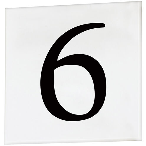 Address White Square Tile