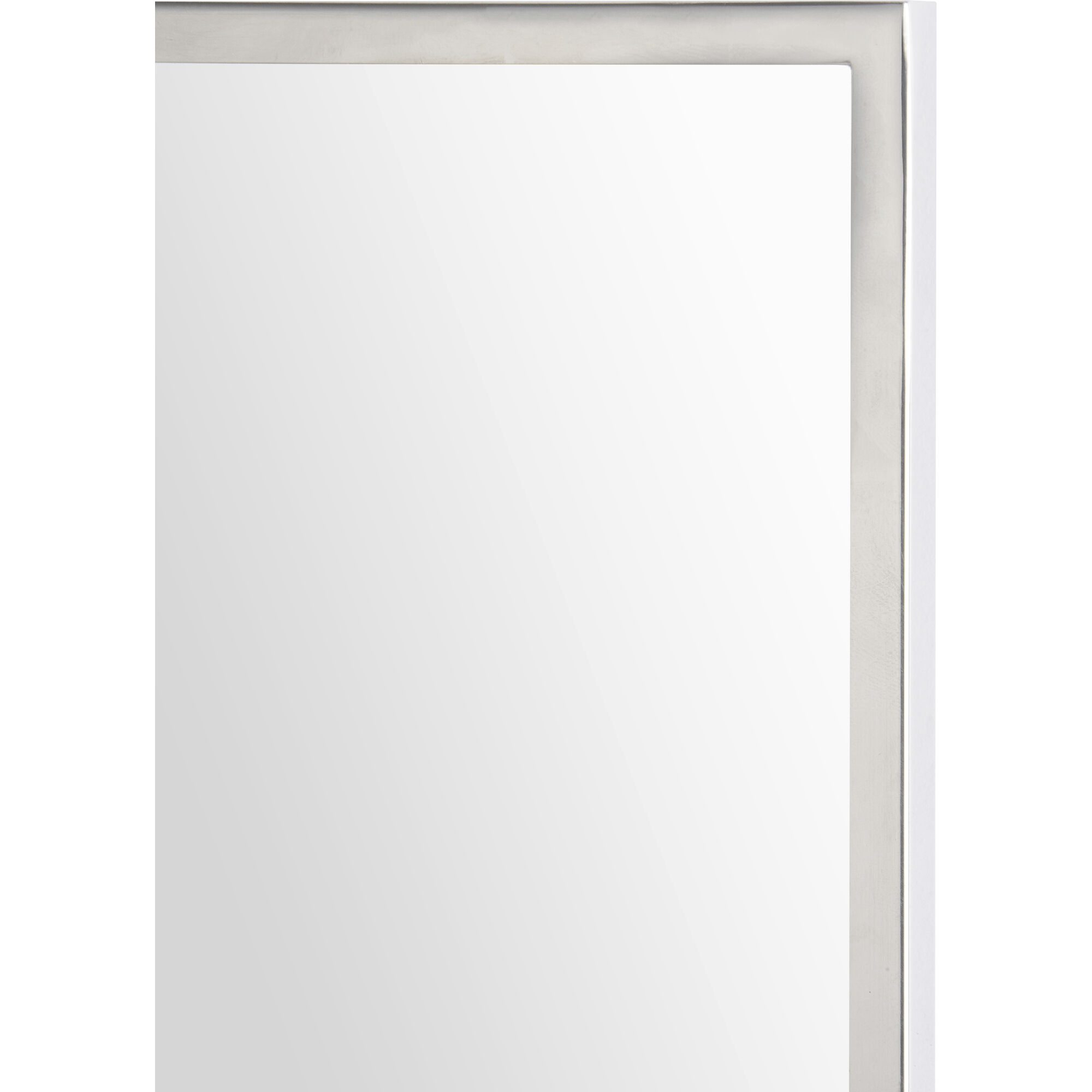 Carmelle 40 X 30 inch Grey Wall Mirror
