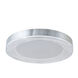 Waves LED 20 inch Chrome Flush Mount Ceiling Light