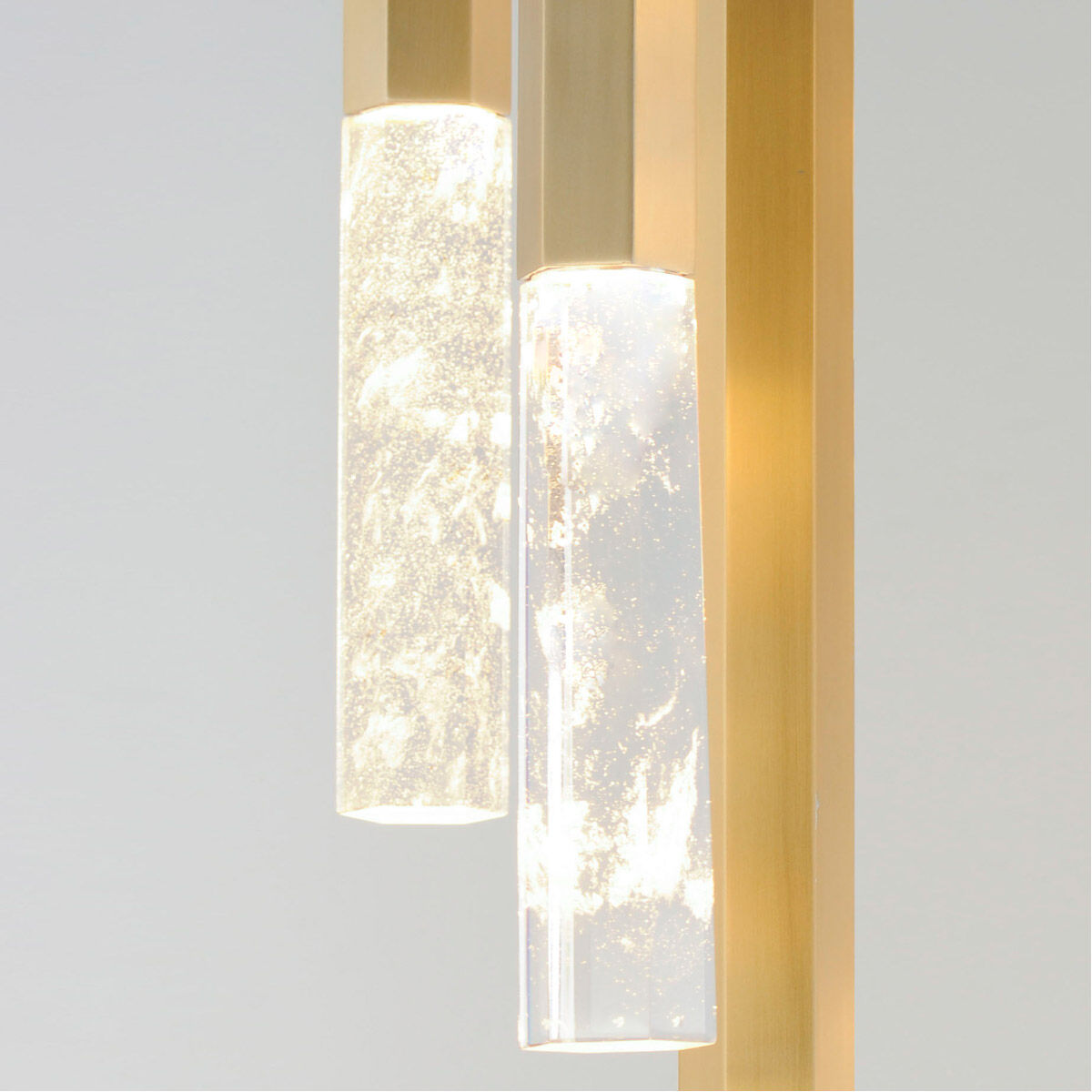 Diaphane LED 9.75 inch Gold Multi-Light Pendant Ceiling Light