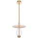 Hugo 16 inch Winter Brass Pendant Kitchen Pendant Ceiling Light