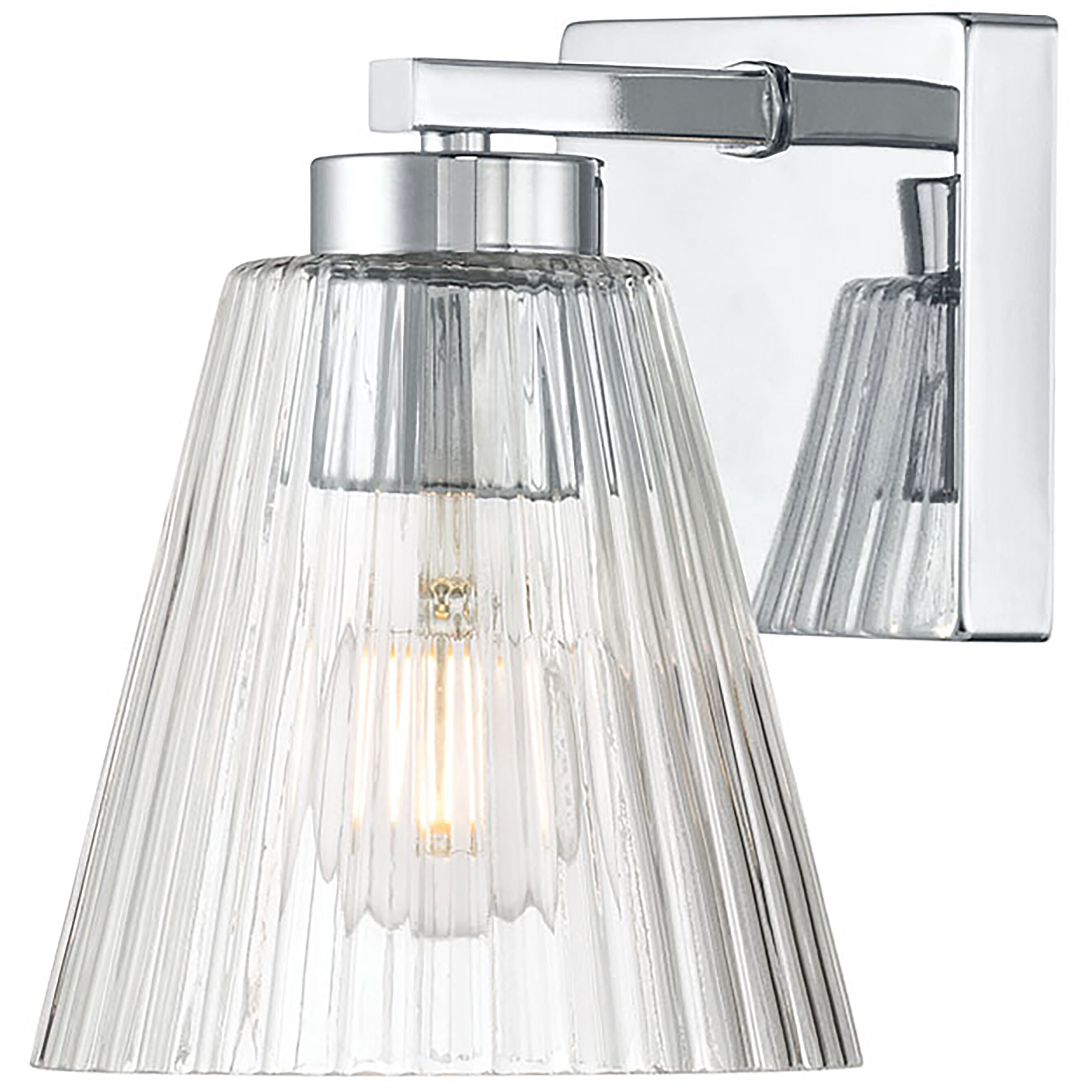 Riville 1 Light 5.75 inch Chrome Wall Sconce Wall Light