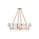 Kintrel 4 Light 31.5 inch Legacy Brass Pendant Ceiling Light