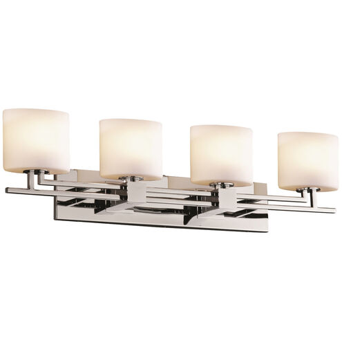Fusion LED 37 inch Polished Chrome Bath Bar Wall Light, Aero