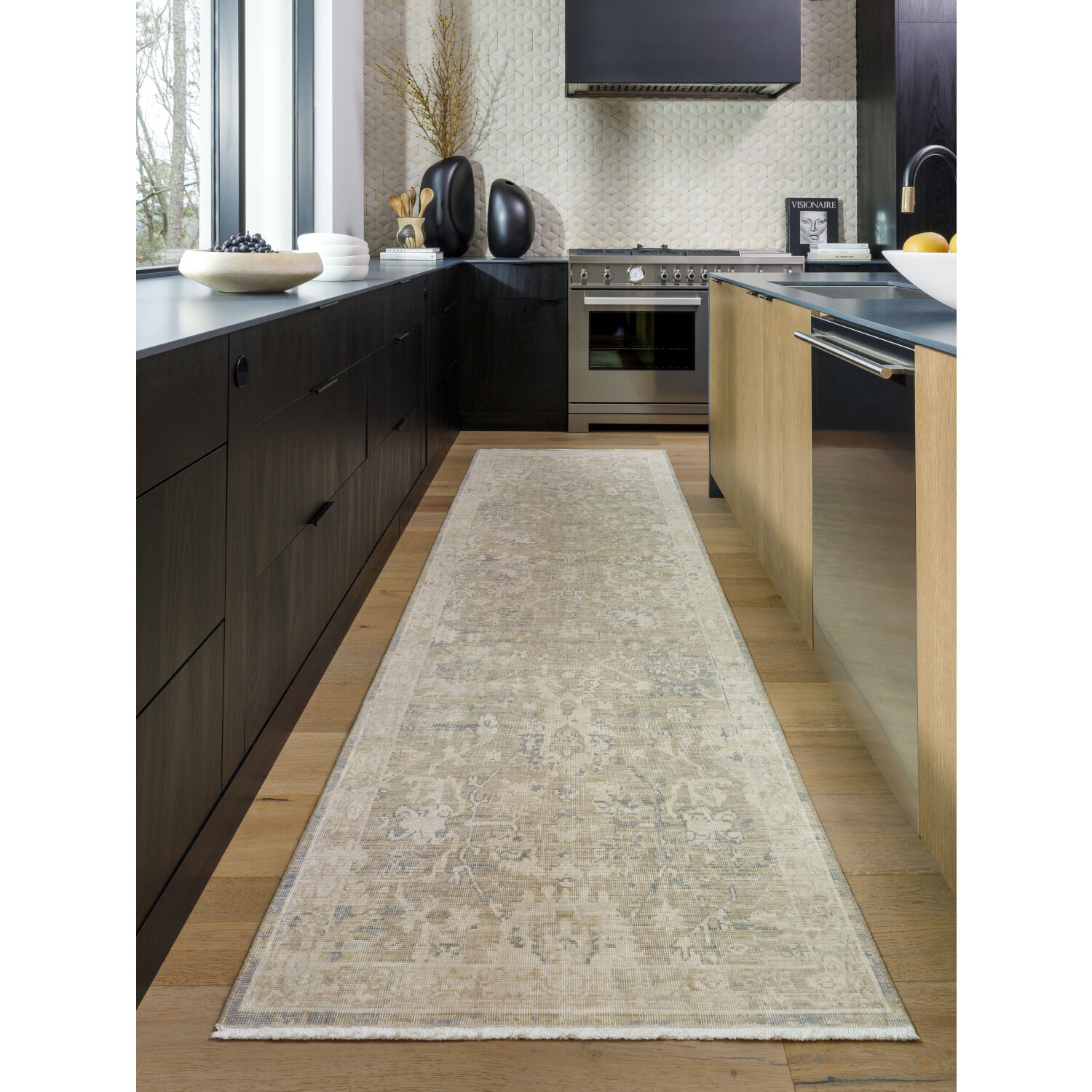 Once Upon a Time 118.11 X 94.49 inch Light Brown / Light Gray / Ivory / Gray / Tan Machine Woven Rug in 8 x 10