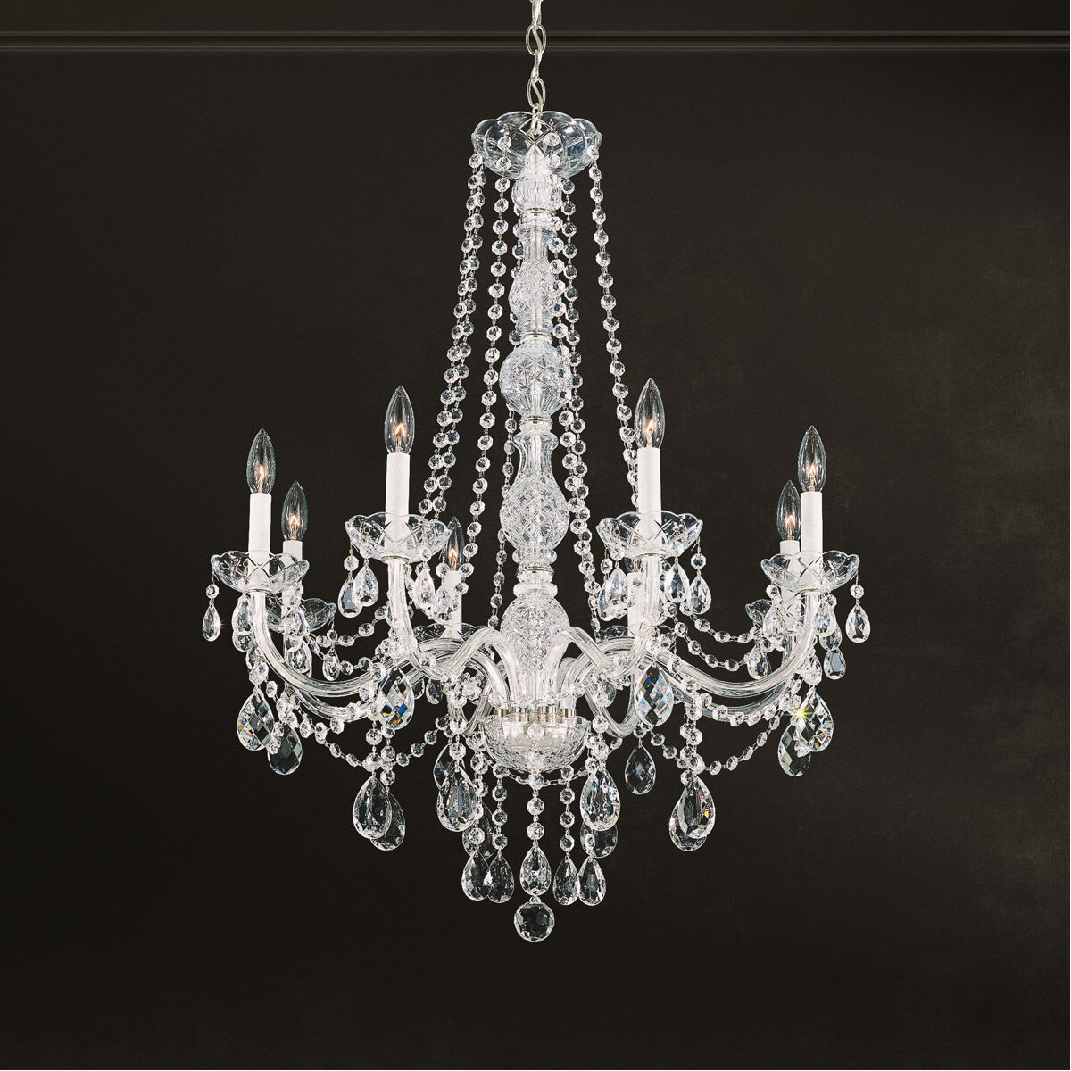 Arlington 15 Light 32 inch Polished Silver Chandelier Ceiling Light