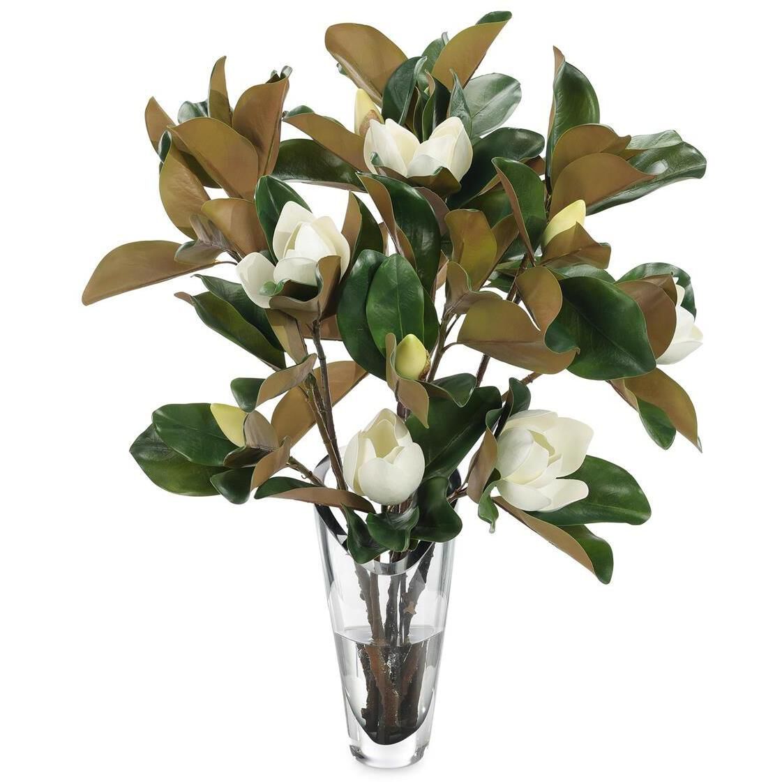 Summer Magnolia Blooms Botanical/Floral