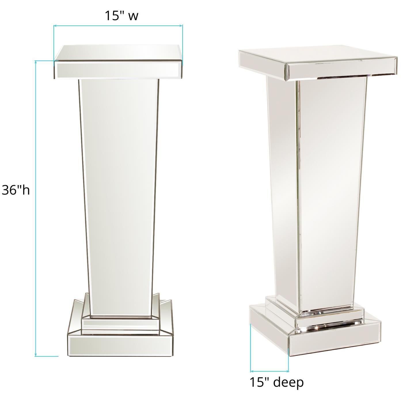 Carina 36 X 15 inch Mirror Pedestal