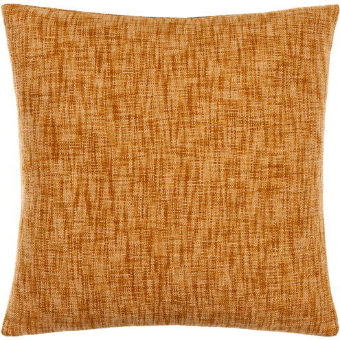 Lizeth 22 X 22 inch Copper/Camel/Brown/Desert Tan Accent Pillow